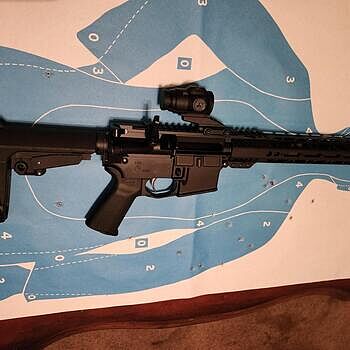 PSA AR-15 Pistol 10.5" 300 Blackout 1:8 Nitride 12" Slant M-LOK MOE EPT SBA3