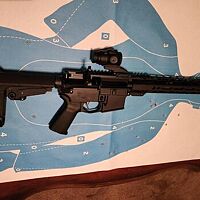 PSA AR-15 Pistol 10.5" 300 Blackout 1:8 Nitride 12" Slant M-LOK MOE EPT SBA3