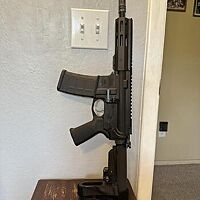 PSA 7.5" Pistol-Length 300AAC 1/8 Nitride 6" Lightweight Hex M-Lok MOE EPT SBA3 Pistol