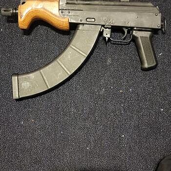 Century Arms Micro Draco 7.62x39mm AK Pistol, Blue - HG2797-N