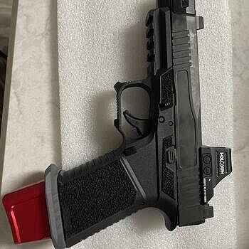 PSA Dagger Complete RMR Slide Assembly with Threaded Barrel & Holosun HS407C X2 Reflex Sight, Black So far very happy with