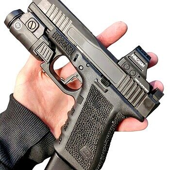 PSA Dagger Complete RMR Slide Assembly with Threaded Barrel & Holosun HS407C X2 Reflex Sight, Black Very satisfied