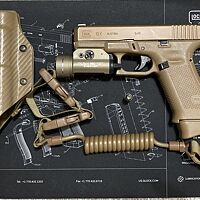 Glock 19X Gen5 9mm Pistol, Flat Dark Earth - PX1950703