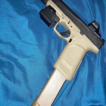 PSA Dagger Complete RMR Slide Assembly with Threaded Barrel & Holosun HS407C X2 Reflex Sight, Black Great value