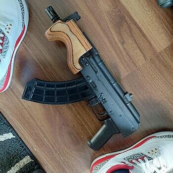 Century Arms Micro Draco 7.62x39mm AK Pistol, Blue - HG2797-N FEELING PROTECTED..
