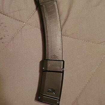 PSA Custom AKV 15rd Magazine Extension, Black