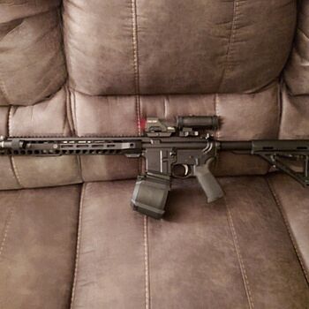 PSA AR-15 Complete Stealth Lower MOE EPT, Black When things go bump in the night!