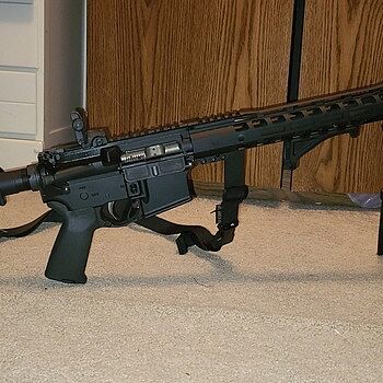 PSA AR-15 Complete Stealth Lower MOE EPT, Black Great fir and finish