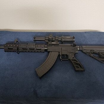 PSA Gen2 KS-47 16" Carbine-Length 7.62x39 Nitride 1/10 Classic Rifle with TC-E Extractor