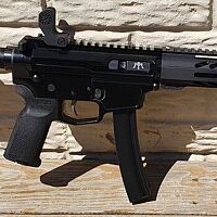PSA 9mm SBA3 MOE EPT Pistol Lower Build Kit, Black