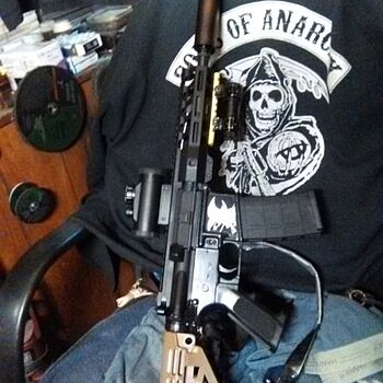 PSA 8.5" Pistol-length 300AAC Blackout 1/7 Nitride 7" Lightweight M-Lok Upper - No BCG or CH