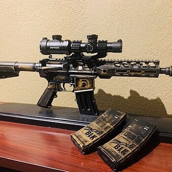 PSA 8.5" Pistol-length 300AAC Blackout 1/7 Nitride 7" Lightweight M-Lok Upper - No BCG or CH