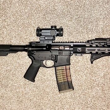 PSA 8.5" Pistol-length 300AAC Blackout 1/7 Nitride 7" Lightweight M-Lok Upper - No BCG or CH