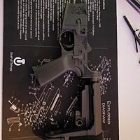 PSA MOE SBA3 Lower Build Kit, Black