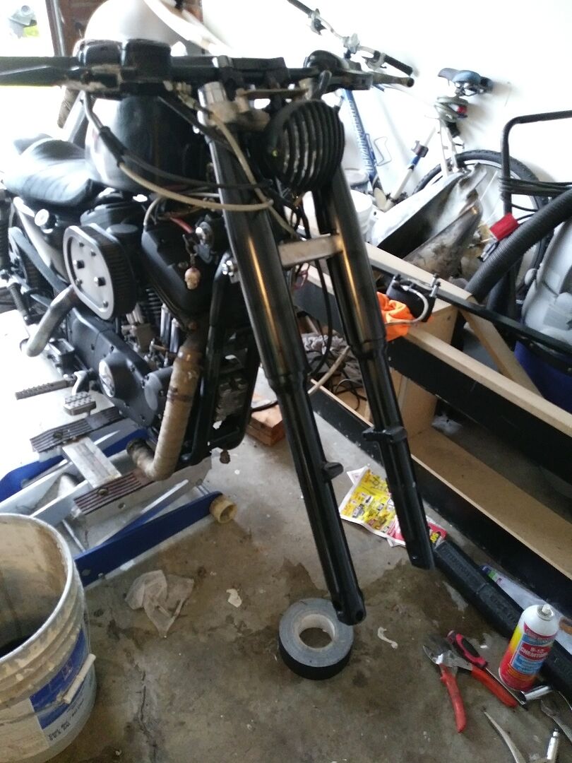 39mm Fork Shrouds Black