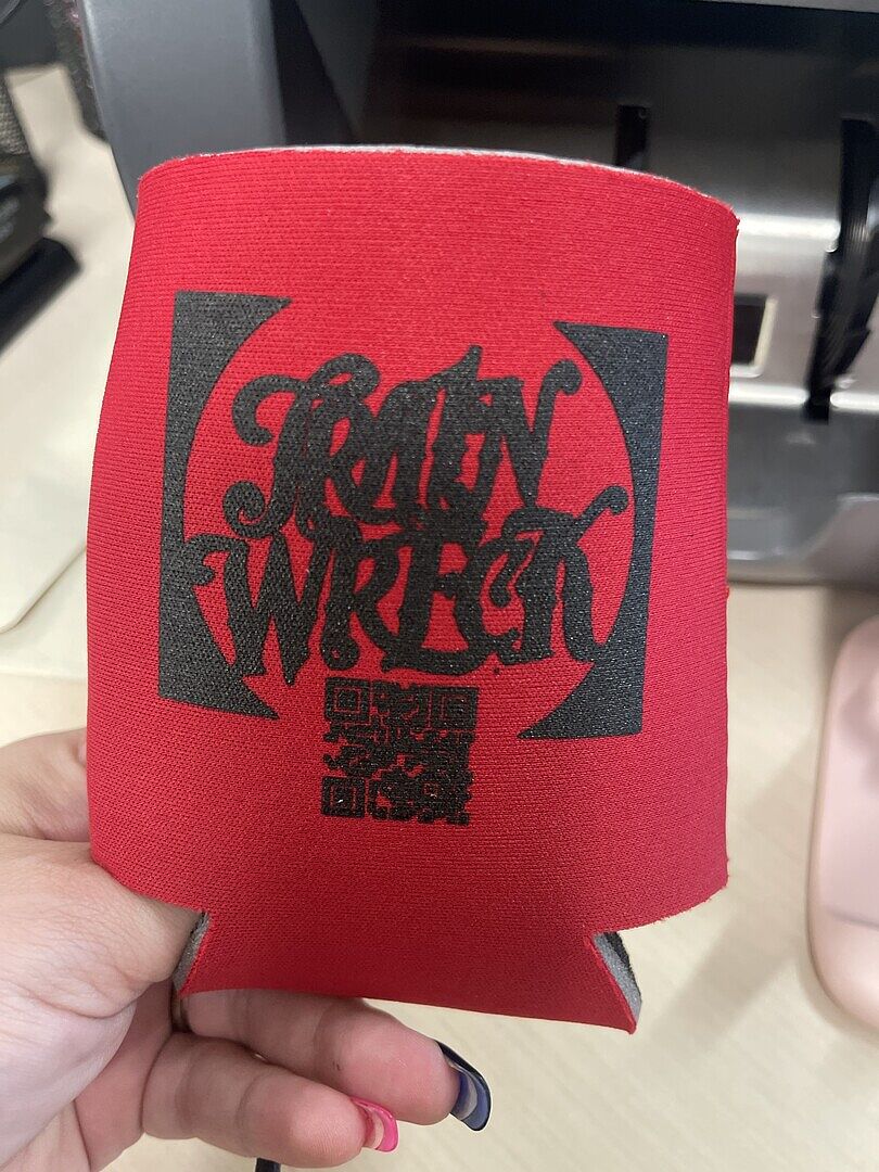 Can't hardly read my band name