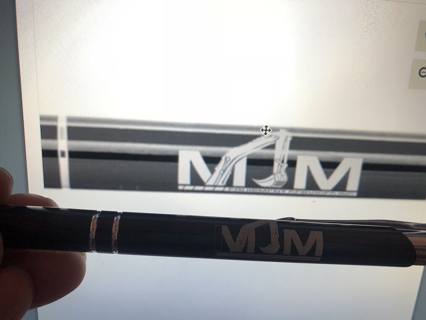 Partially engraved