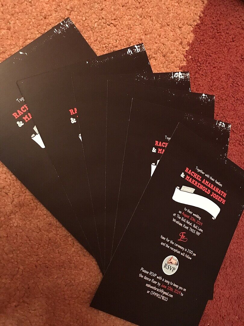 Received my order but unfortunately the printing wasn't grea