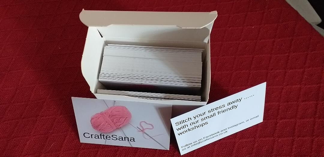 CrafteSana business cards