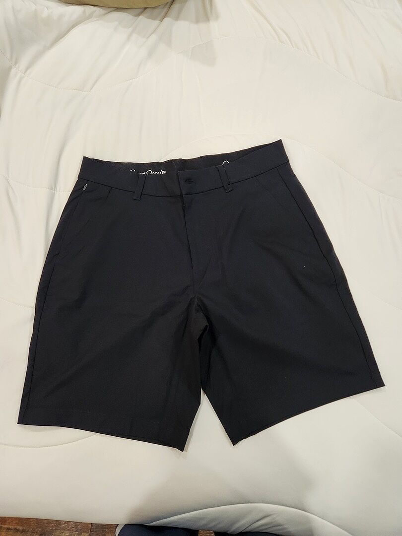 メンズウェア NO GOLF Chino Short Pants - Black Men's Golf Series Chino Short | SALE | Lee®
