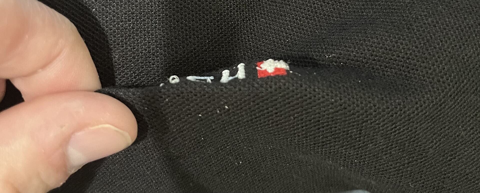 Brodage de très mauvaise qualité