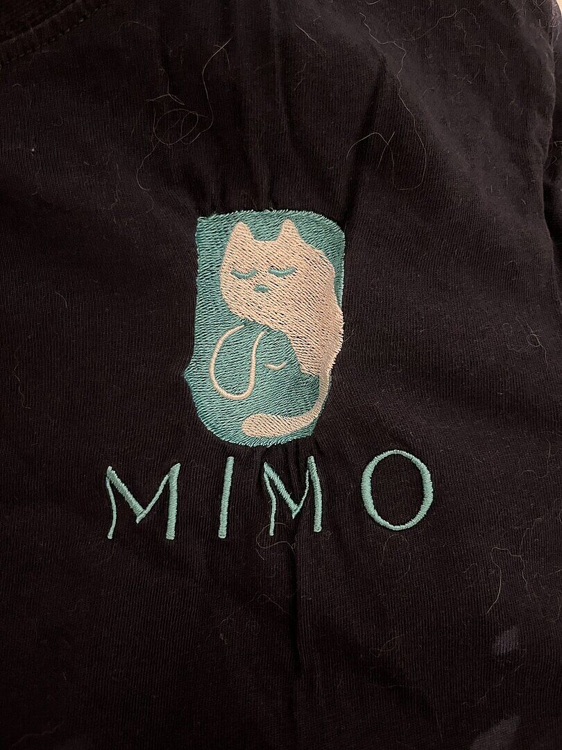 Broderie is not adapted for this tshirt