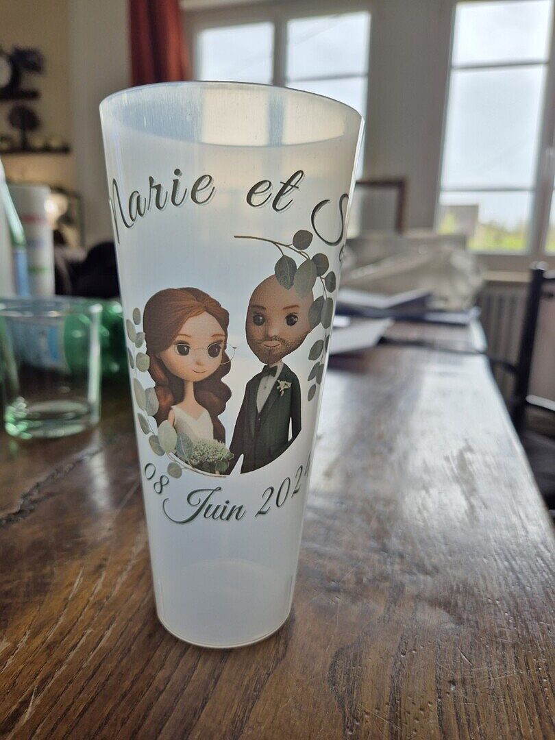 Gobelet pour mariage