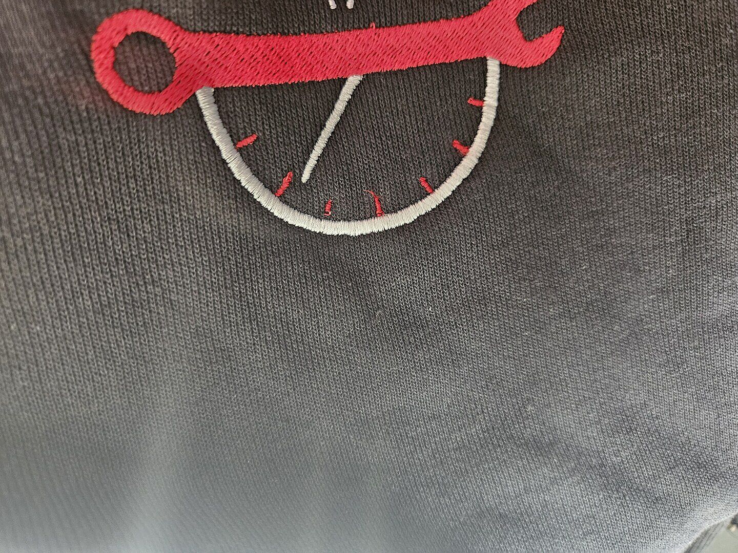 Gros problème sur 1 des 2 pulls broderie incorrecte