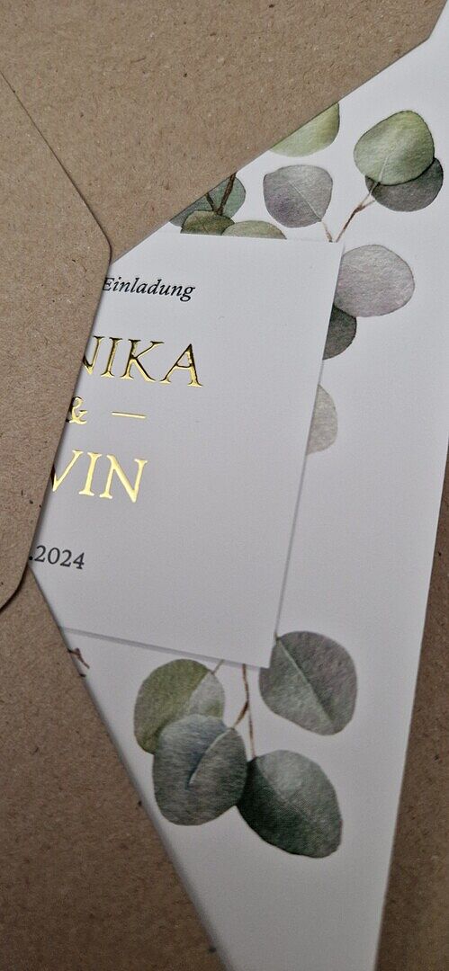 Einfache Gestaltung und schöner Druck - rundum zufrieden