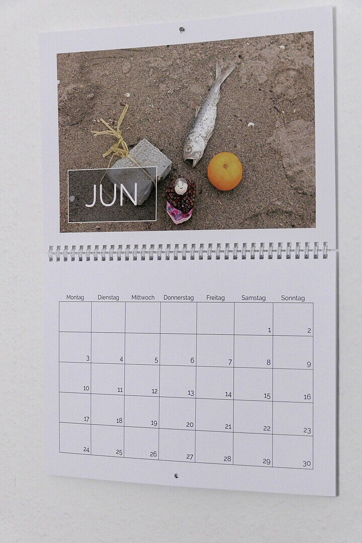 Störende Einblendung des Monatanamens