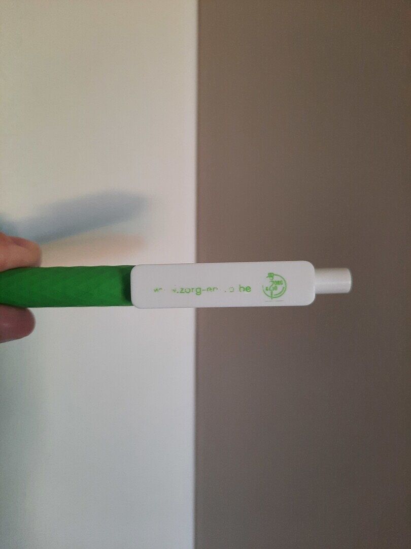 Tekst gaat van pen af na een tijdje