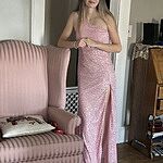 DEAR EMILIA A New Glow Sequin Maxi Dress Rose Gold | Hello Molly US DEAR EMILIA A New Glow Sequin Maxi Dress Rose Gold | Hello Molly US