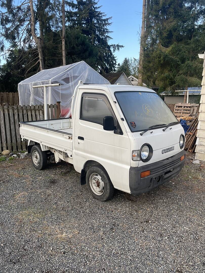 Used 2006 SUZUKI CARRY TRUCK KC AC PS 4WD/EBD-DA63T for Sale BG588908 - BE  FORWARD