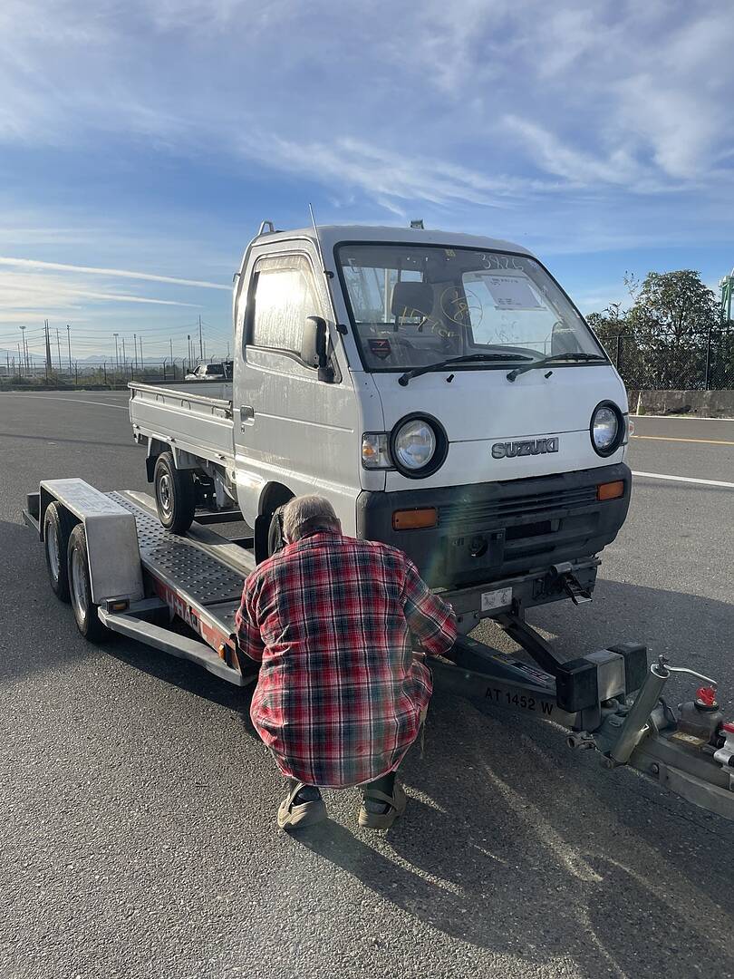 Used 2006 SUZUKI CARRY TRUCK KC AC PS 4WD/EBD-DA63T for Sale BG588908 - BE  FORWARD