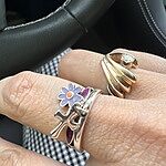 Flared Cross Charm