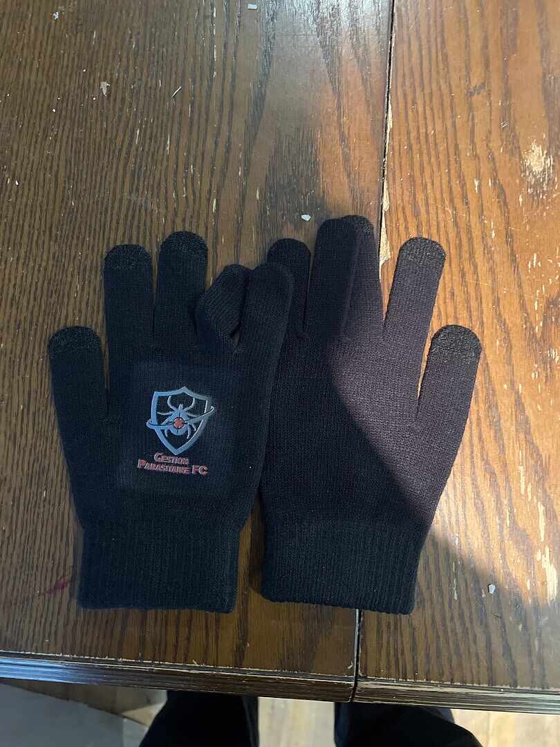 Je voulais des gants personnalisés
