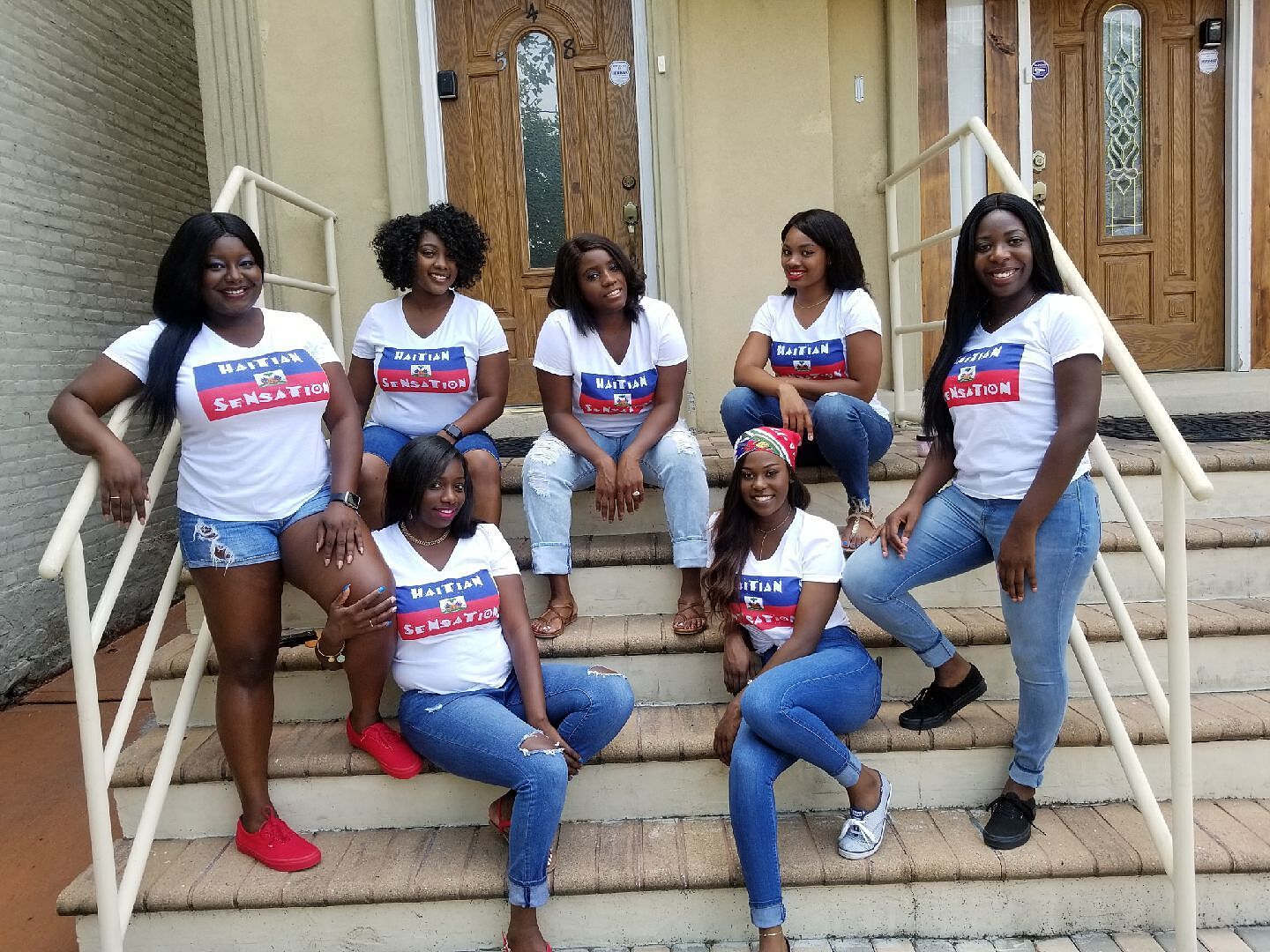 Customer photo - custom printed apparel