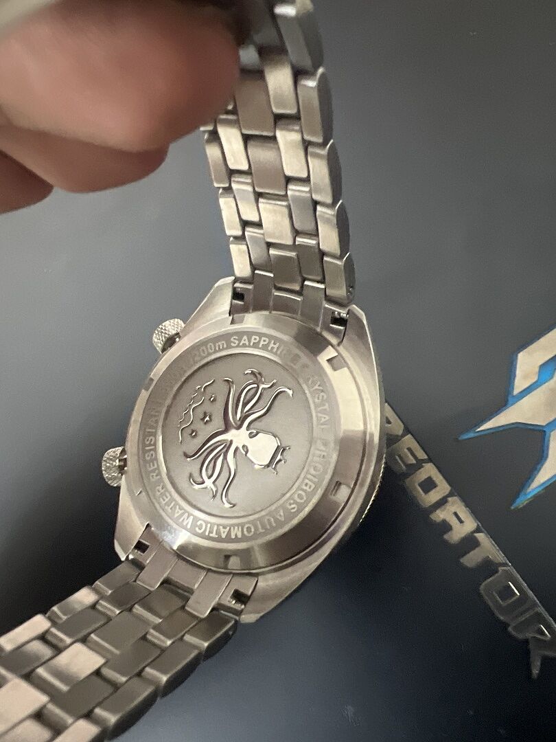 PHOIBOS EAGLE RAY 200M Automatic Compressor Dive Watch
