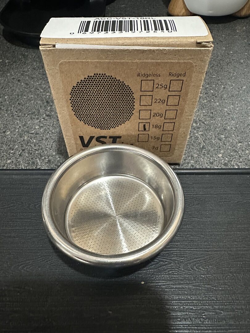 VST 18g フィルターバスケット (リッジレス) 新品 VST Precision Filter Baskets – VSTAPPS STORE