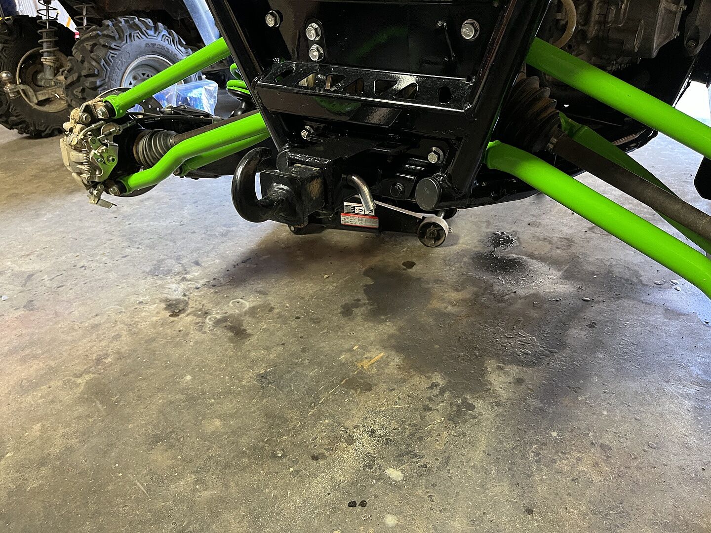 Kawasaki KRX 1000 Rear Receiver Hitch