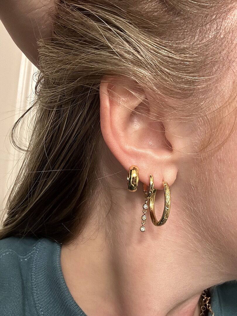 最終！GIGI HISPANIA / Daphne earrings K18YG HISPANIA / Daphne earrings - GIGI Jewelry