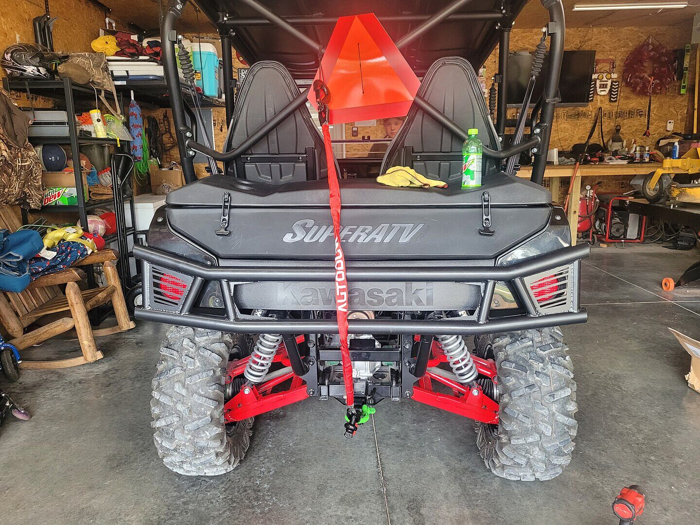 barbapicariページ Kawasaki Teryx 4 Rear Bumper