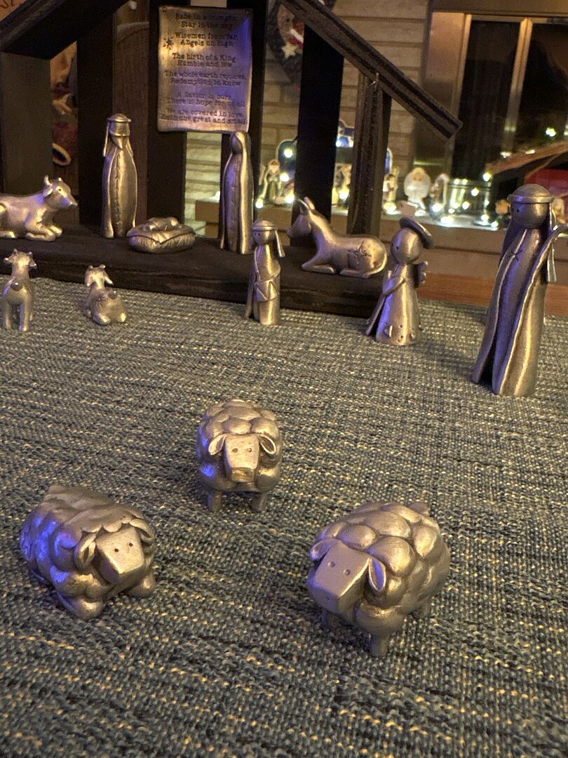 Flock of Sheep Nativity Figurine Set customer photo