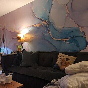 Abstract Art Marble Wallpaper Mural It is absolutely stunning on