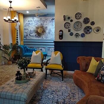 Vintage Monochrome Jouy Style Landscape Wallpaper Mural The quality very good and