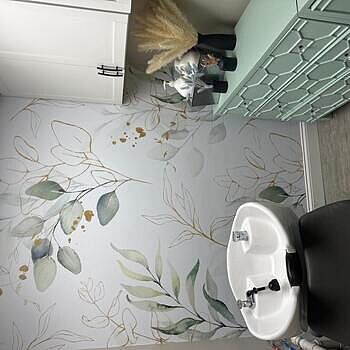 Eucalyptus Leaf Pattern Wallpaper Mural Amazing , easy company to
