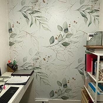 Eucalyptus Leaf Pattern Wallpaper Mural I mistakenly ordered the wrong