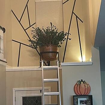 Matte Metallic Gold Strip Wall Decal Super fast shipping and super