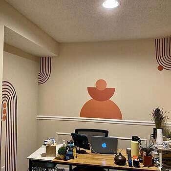 Geometric Arch Wall Decal Sticker Shipping was fast and they