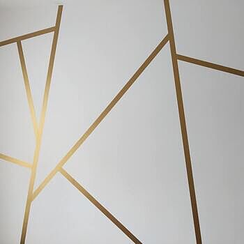 Matte Metallic Gold Strip Wall Decal These are very easy to
